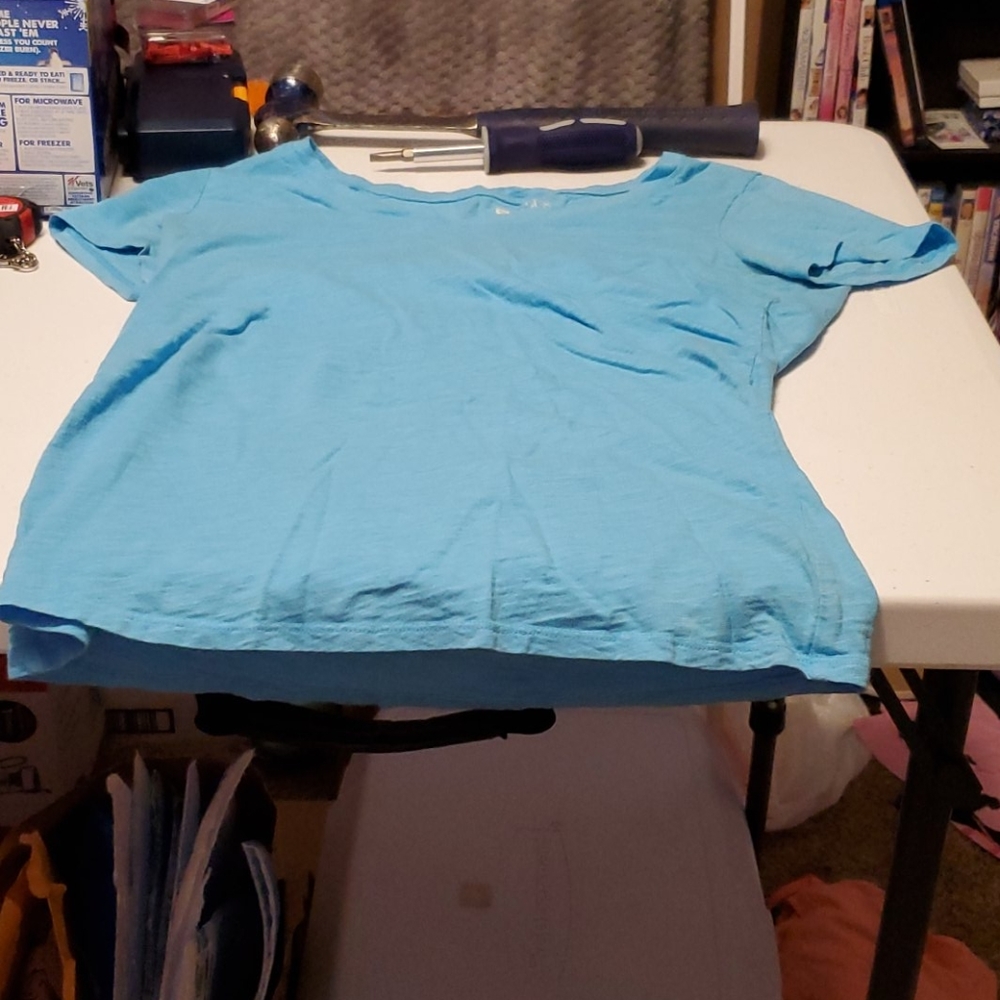 Light blue shirt
